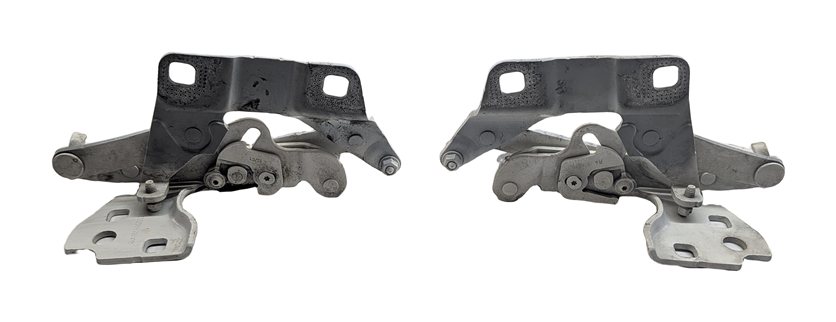 Thumbnail 6: 12-19 MERCEDES GL ML (W166 X166) FRONT LEFT & RIGHT HOOD HINGE SET (White)