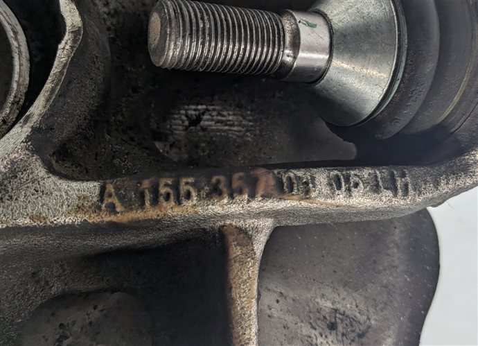 Thumbnail 6: 2012-2015 MERCEDES GL350 GL450 GL550 ML350 (W166 X166) LEFT REAR SPINDLE KNUCKLE