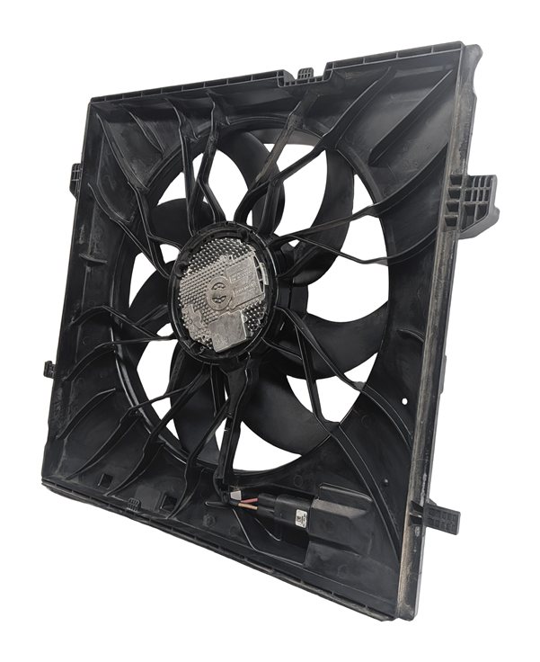 Thumbnail 3: 2012-2019 MERCEDES GL GLE GLS ML (W166 X166) 600w RADIATOR COOLING FAN ASSEMBLY