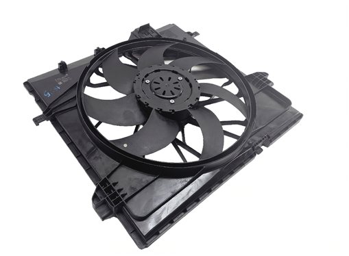 Thumbnail 4: 2012-2019 MERCEDES GL GLE GLS ML (W166 X166) 600w RADIATOR COOLING FAN ASSEMBLY