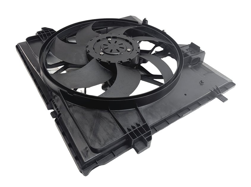 Thumbnail 6: 2012-2019 MERCEDES GL GLE GLS ML (W166 X166) 600w RADIATOR COOLING FAN ASSEMBLY