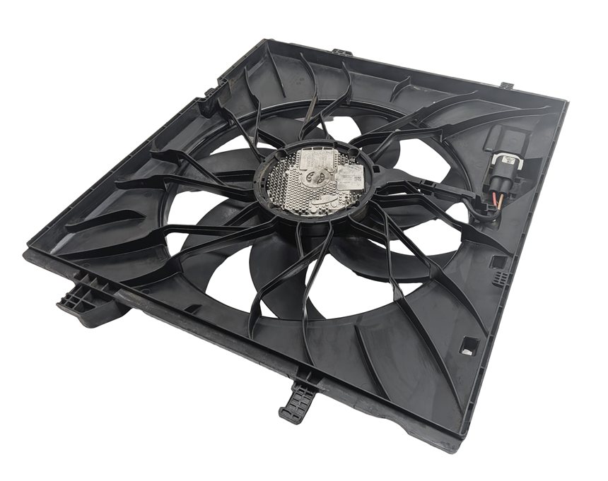 Thumbnail 7: 2012-2019 MERCEDES GL GLE GLS ML (W166 X166) 600w RADIATOR COOLING FAN ASSEMBLY