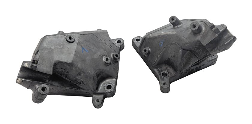 2016 MERCEDES GL450 (X166) 3.0L 276.821 ENGINE MOTOR SUPPORT MOUNT BRACKET SET/2