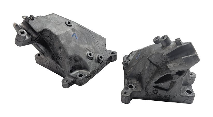 Thumbnail 2: 2016 MERCEDES GL450 (X166) 3.0L 276.821 ENGINE MOTOR SUPPORT MOUNT BRACKET SET/2