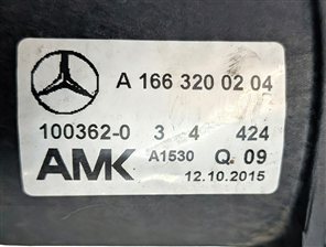 Thumbnail 7: 13-19 MERCEDES GL GLE GLS ML CLASS (W166 X166) AIR SUSPENSION COMPRESSOR PUMP