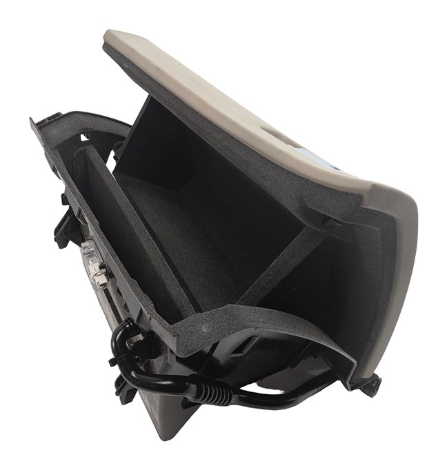 Thumbnail 6: 12-19 MERCEDES GL GLS ML CLASS (W166 X166) GLOVE BOX STORAGE COMPARTMENT (Beige)