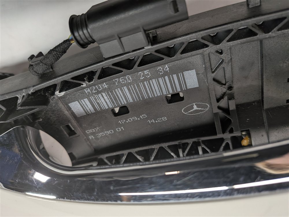 Thumbnail 9: 13-16 MERCEDES GL350 GL450 GL550 ML350 REAR LEFT KEYLESS DOOR HANDLE (White)