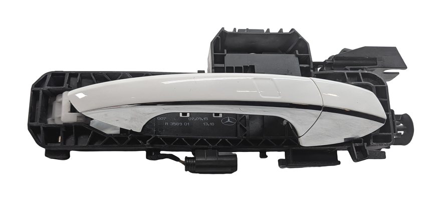 Thumbnail 2: 08-16 MERCEDES C E GL ML CLASS FRONT or REAR RIGHT KEYLESS DOOR HANDLE (White)