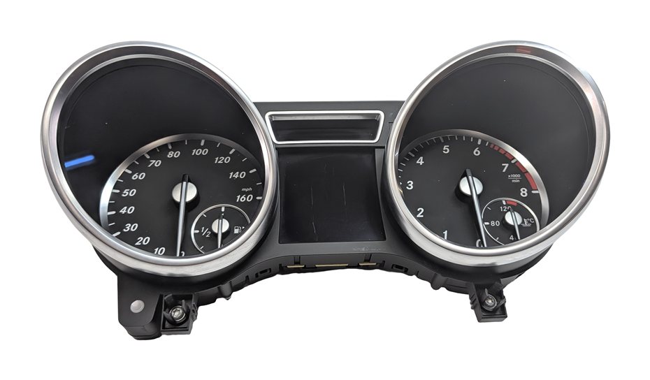 Thumbnail 3: 15-16 MERCEDES GL450 GL550 (X166) SPEEDOMETER INSTRUMENT GAUGE CLUSTER (129k)