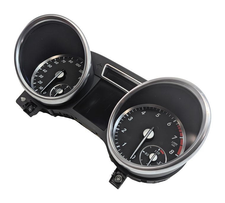 Thumbnail 4: 15-16 MERCEDES GL450 GL550 (X166) SPEEDOMETER INSTRUMENT GAUGE CLUSTER (129k)