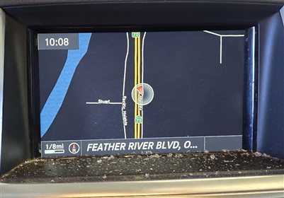 15-16 MERCEDES GL350 GL450 GL550 GL63 X166 FRONT DASH INFORMATION MEDIA SCREEN