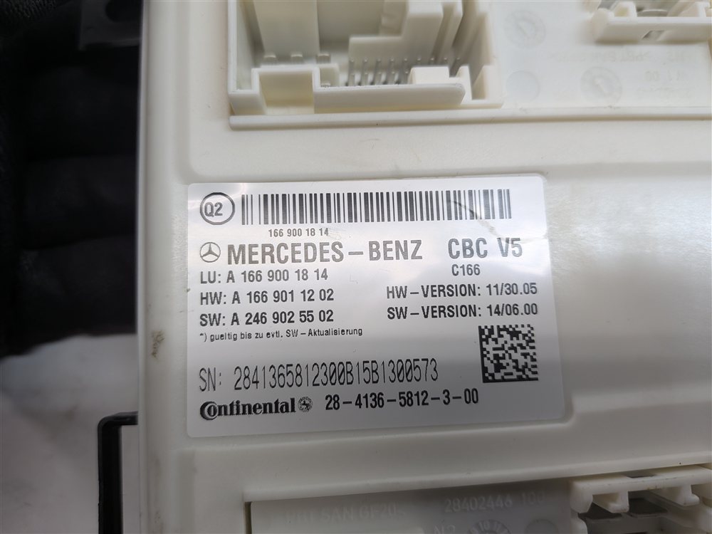Thumbnail 6: 14-16 MERCEDES GL ML (W166 X166) FRONT SIGNAL ACQUISITION CONTROL MODULE SAM