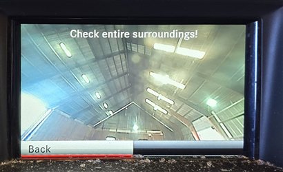 Thumbnail 2: 13-16 MERCEDES GL GLK ML SL W166 W231 X166 X204 TRUNK HANDLE w/ REARVIEW CAMERA