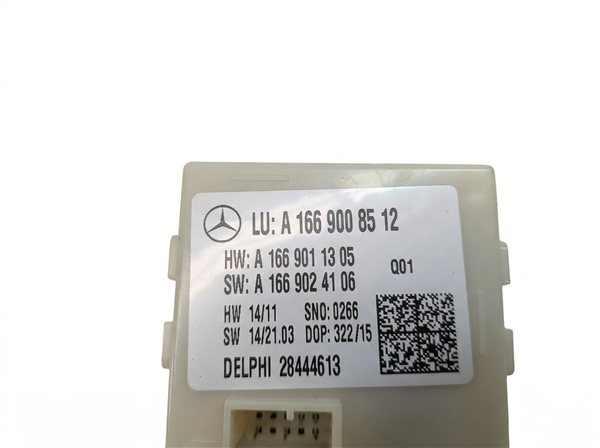 Thumbnail 6: 12-16 MERCEDES GL ML CLASS (W166 X166) REAR TRUNK LIFT LIFTGATE CONTROL MODULE