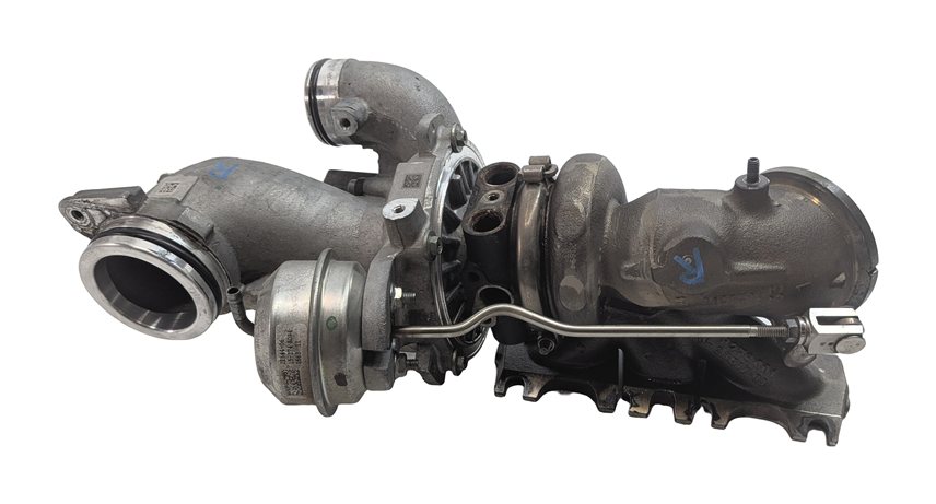 Thumbnail 2: 15-20 MERCEDES C E GL GLE GLS ML S SLC (W166 X166) 3.0L M276 RIGHT TURBOCHARGER