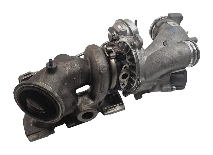 Thumbnail 3: 15-20 MERCEDES C E GL GLE GLS ML S SLC (W166 X166) 3.0L M276 RIGHT TURBOCHARGER