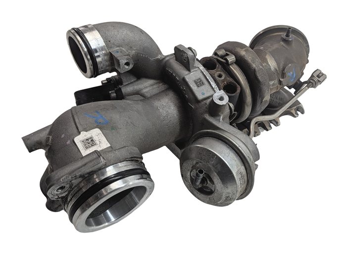 Thumbnail 6: 15-20 MERCEDES C E GL GLE GLS ML S SLC (W166 X166) 3.0L M276 RIGHT TURBOCHARGER