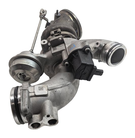 Thumbnail 4: 15-20 MERCEDES C E GL GLE GLS ML S SLC (W166 X166) 3.0L M276 LEFT TURBOCHARGER