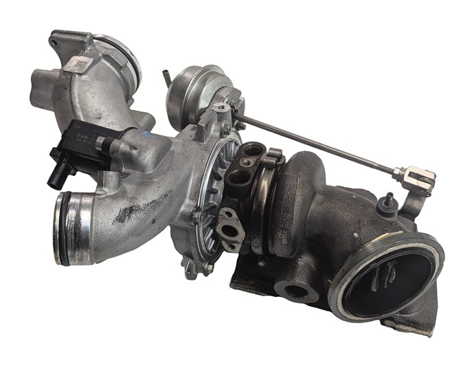 Thumbnail 6: 15-20 MERCEDES C E GL GLE GLS ML S SLC (W166 X166) 3.0L M276 LEFT TURBOCHARGER