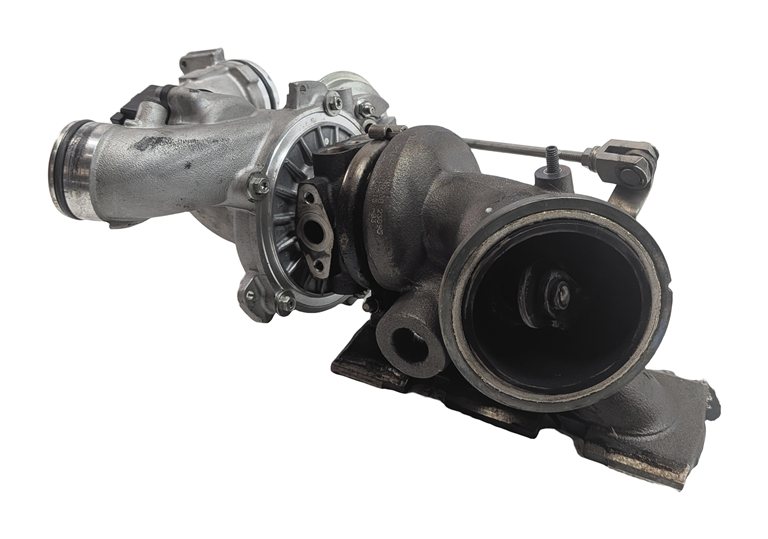 Thumbnail 7: 15-20 MERCEDES C E GL GLE GLS ML S SLC (W166 X166) 3.0L M276 LEFT TURBOCHARGER