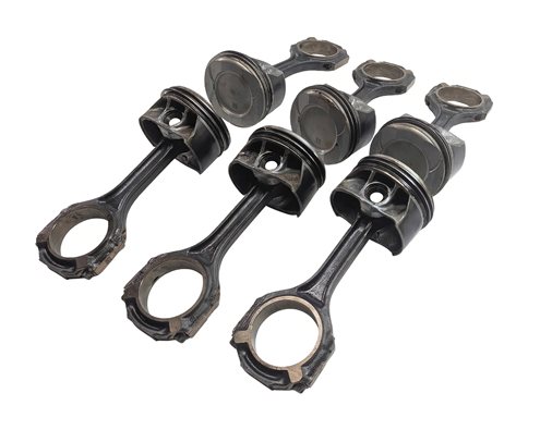 Thumbnail 3: 15-22 MERCEDES X166 W166 W205 W222 W212 R231 M276 3.0 ENGINE PISTON & ROD SET/6