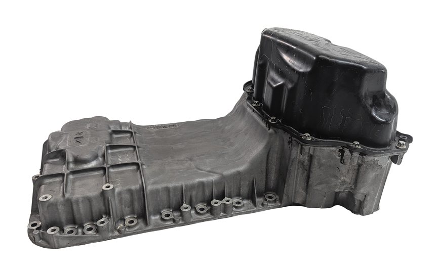 Thumbnail 2: 12-20 C350 E350 E400 GLE350 GLE400 ML350 3.5L UPPER & LOWER ENGINE OIL PAN SET/2