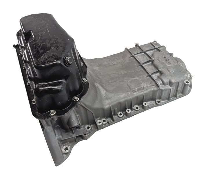 Thumbnail 5: 12-20 C350 E350 E400 GLE350 GLE400 ML350 3.5L UPPER & LOWER ENGINE OIL PAN SET/2