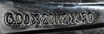 Thumbnail 6: 2013-2021 DISCOVERY RANGE ROVER SPORT (L405 L462 L494) 20x6 SPARE TIRE WHEEL RIM