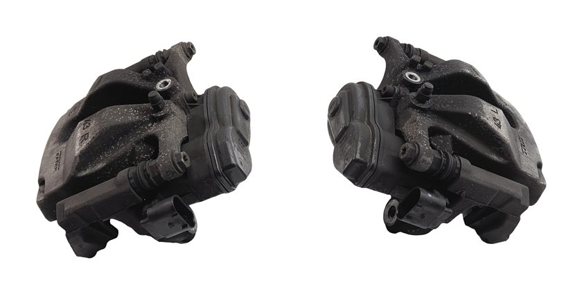 Thumbnail 5: 13-17 LAND RANGE ROVER L405 L494 REAR LEFT & RIGHT BRAKE CALIPER SET w/ACTUATOR