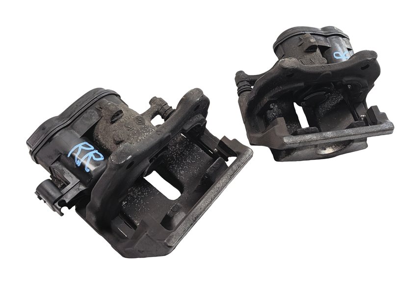 Thumbnail 6: 13-17 LAND RANGE ROVER L405 L494 REAR LEFT & RIGHT BRAKE CALIPER SET w/ACTUATOR