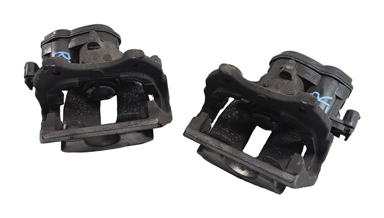 Thumbnail 7: 13-17 LAND RANGE ROVER L405 L494 REAR LEFT & RIGHT BRAKE CALIPER SET w/ACTUATOR