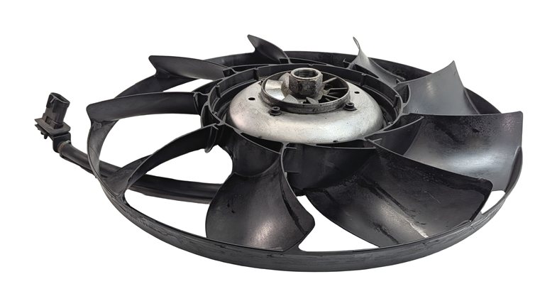 Thumbnail 3: 13-16 RANGE ROVER SPORT (L405 L494) CONDENSER ELECTRIC COOLING FAN w/ CLUTCH