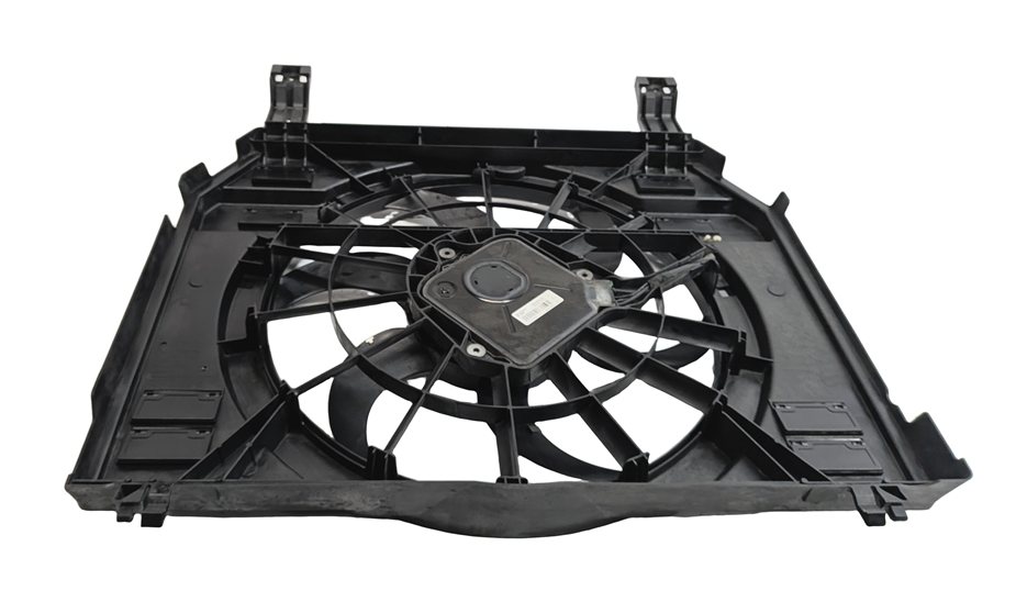 Thumbnail 2: 13-16 RANGE ROVER SPORT (L405 L494) CONDENSER ELECTRIC COOLING FAN & SHROUD