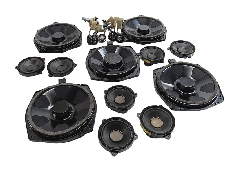 Thumbnail 1: 2014 RANGE ROVER (L405) RADIO STEREO AUDIO SOUND SYSTEM SPEAKER SET/19