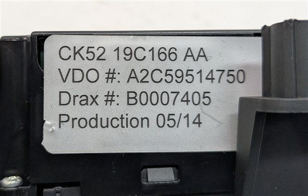 Thumbnail 6: 2014 RANGE ROVER (L405) AUDIO VIDEO RCA INTERFACE PORT JACK PANEL
