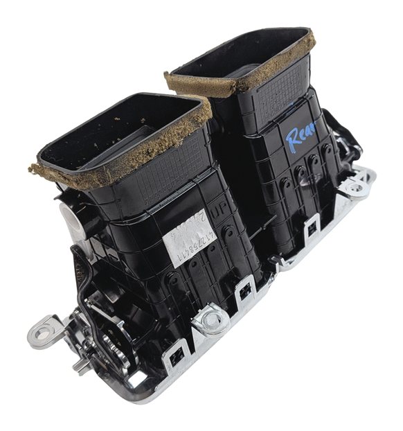 Thumbnail 4: 2014 RANGE ROVER (L405) REAR CENTER CONSOLE HEAT AIR AC HVAC DUAL VENT (Black)