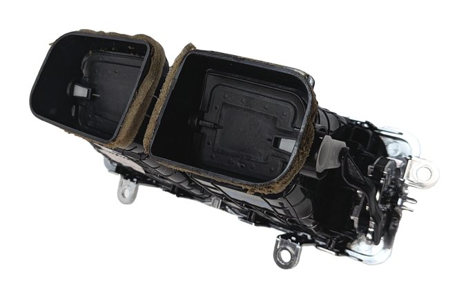 Thumbnail 5: 2014 RANGE ROVER (L405) REAR CENTER CONSOLE HEAT AIR AC HVAC DUAL VENT (Black)