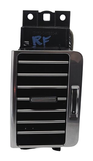 Thumbnail 2: 2014 RANGE ROVER (L405) FRONT RIGHT PASSENGER DASH HEAT AIR AC HVAC VENT (Black)