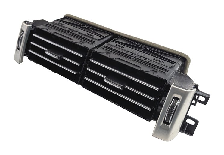 2014 RANGE ROVER (L405) FRONT CENTER DASH HEAT AIR AC HVAC DUAL VENT (Black)