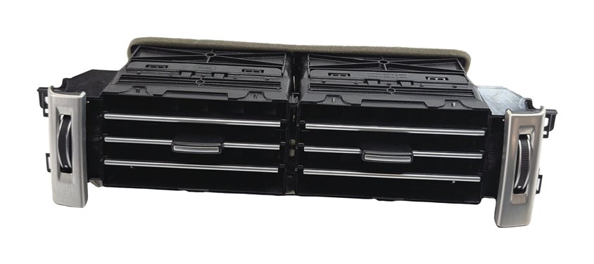 Thumbnail 2: 2014 RANGE ROVER (L405) FRONT CENTER DASH HEAT AIR AC HVAC DUAL VENT (Black)