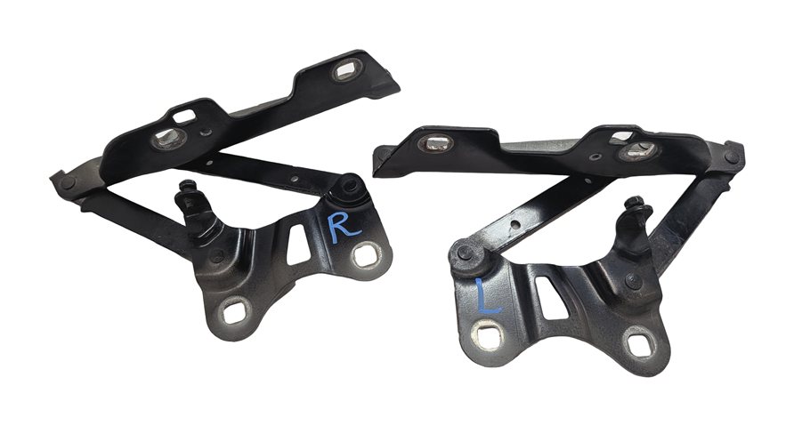 Thumbnail 2: 2013-2022 RANGE ROVER SPORT (L405 L494) LEFT & RIGHT HOOD HINGE SET (Black)