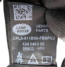 Thumbnail 4: 2013-2019 RANGE ROVER (L405) FRONT RIGHT PASSENGER SEATBELT RETRACTOR (Black)