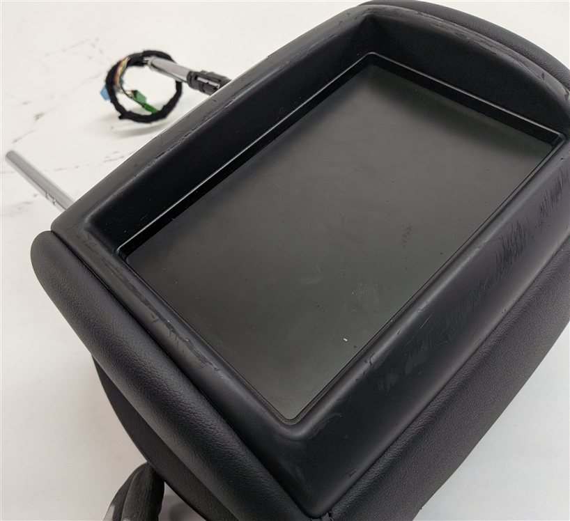 Thumbnail 10: 13-16 RANGE ROVER L405 FRONT LEFT or RIGHT SEAT HEADREST w/MEDIA SCREEN (Black)