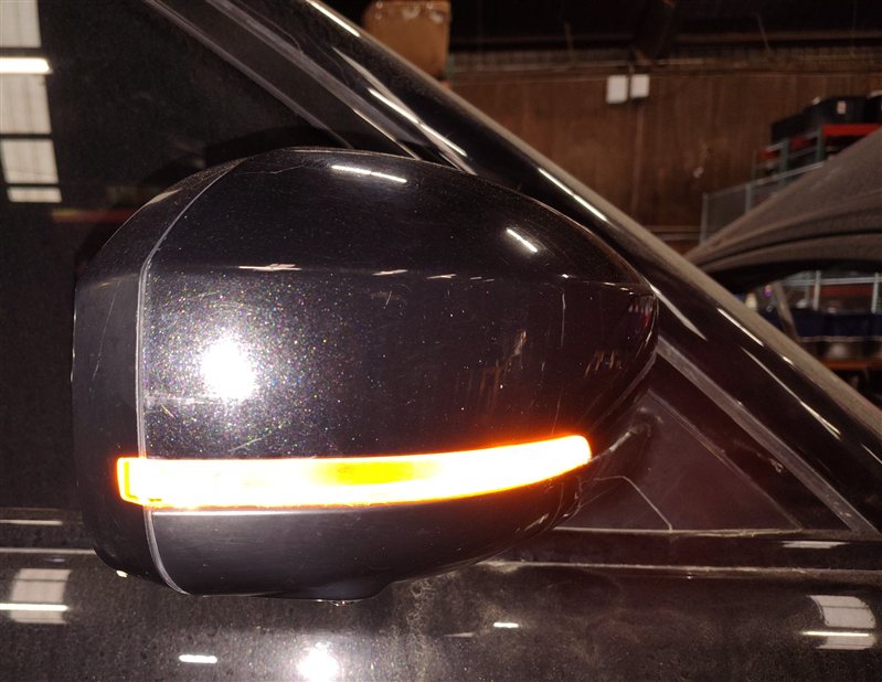 Thumbnail 2: 14-17 RANGE ROVER L405 FRONT RIGHT AUTODIM BLIND SPOT CAMERA DOOR MIRROR (Black)