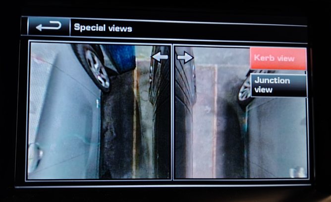 Thumbnail 4: 14-17 RANGE ROVER L405 FRONT RIGHT AUTODIM BLIND SPOT CAMERA DOOR MIRROR (Black)