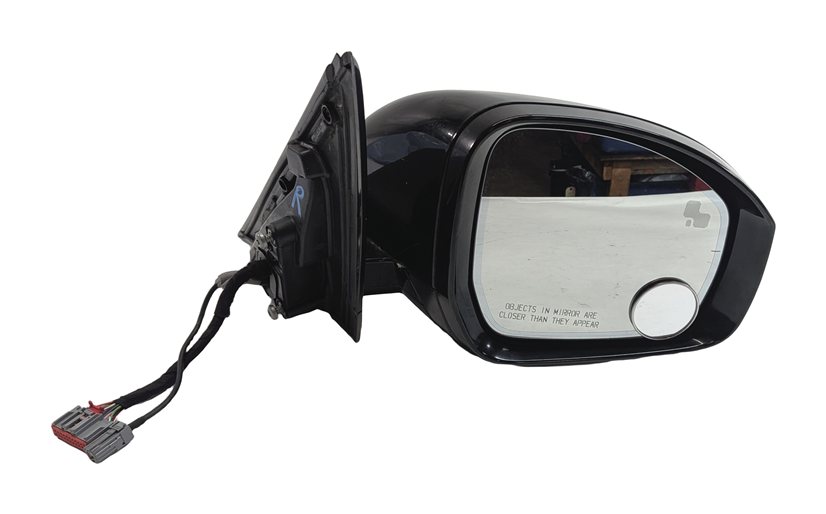 Thumbnail 5: 14-17 RANGE ROVER L405 FRONT RIGHT AUTODIM BLIND SPOT CAMERA DOOR MIRROR (Black)