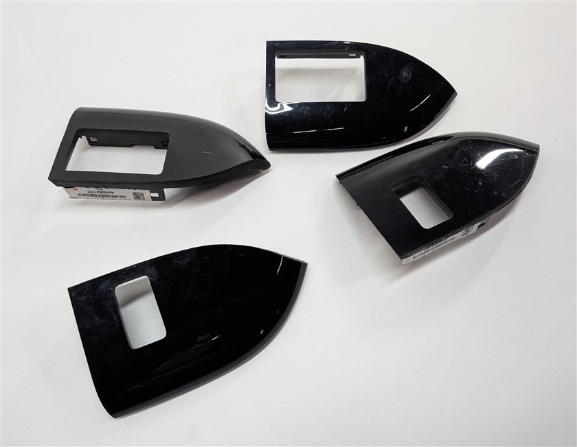 Thumbnail 2: 2014 RANGE ROVER (L405) INTERIOR DASH CENTER CONSOLE DOOR TRIM SET/15 (BLACK)