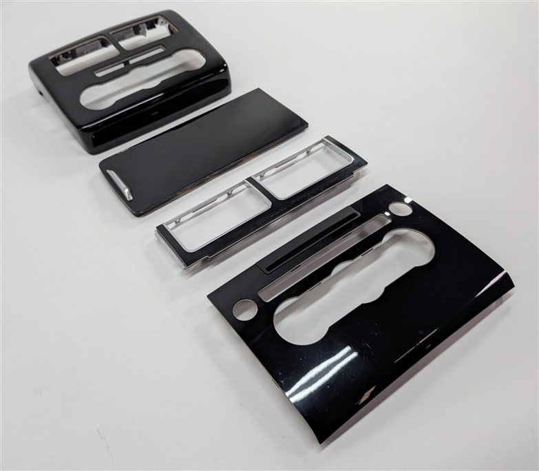 Thumbnail 5: 2014 RANGE ROVER (L405) INTERIOR DASH CENTER CONSOLE DOOR TRIM SET/15 (BLACK)