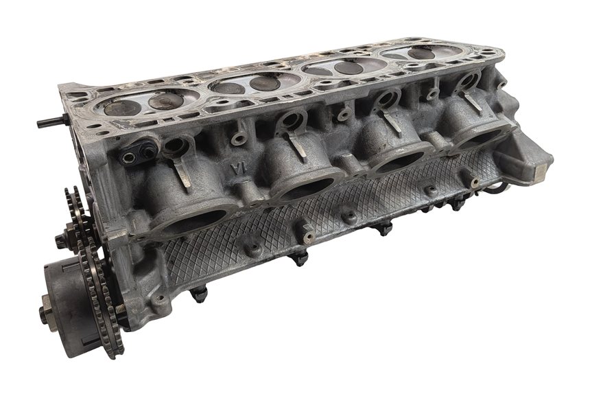 Thumbnail 4: 2011-2014 PORSCHE CAYENNE (958) 4.8L M48 V8 ENGINE LEFT DRIVER CYLINDER HEAD