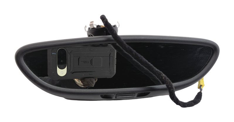 Thumbnail 2: 2011-2018 PORSCHE CAYENNE (958) INTERIOR AUTODIM REARVIEW MIRROR (Black)